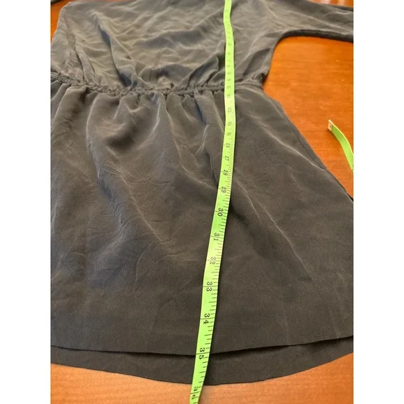Joie dress Ashton Medium one shoulder black silk short
